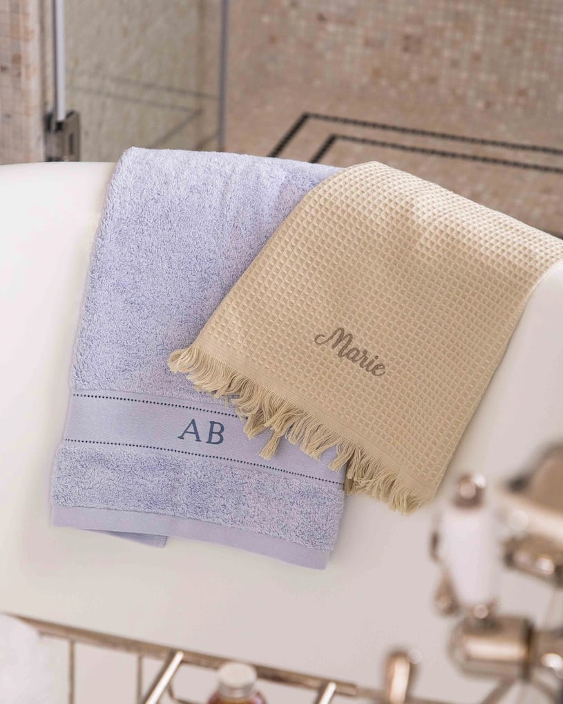 Linge de bain personnalisé
