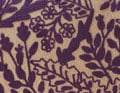 Orientalischer Vogel Aubergine