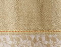Fleurs d'or Beige
