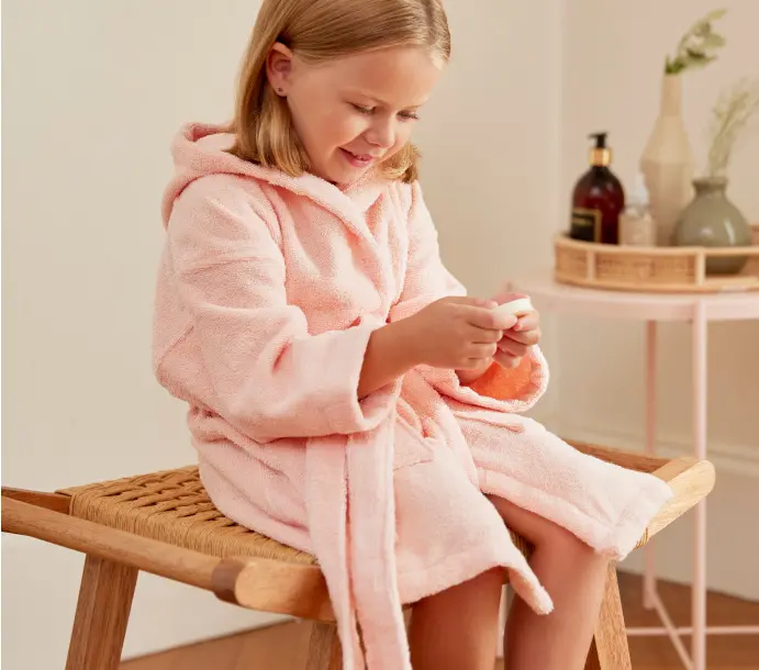 Soldes Peignoir de bain enfant Linvosges