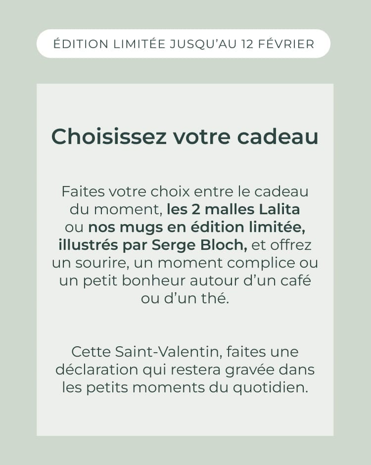 Cadeaux au choix pour la St Valentin