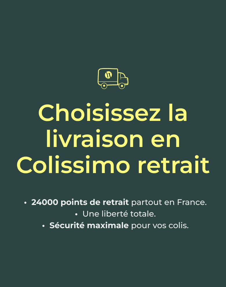 Livraison Colissimo retrait