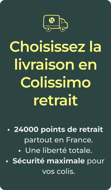 Livraison Colissimo retrait