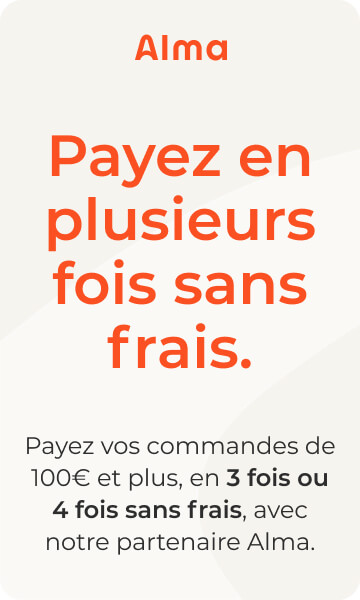 Payez en plusieurs fois sans frais avec Alma
