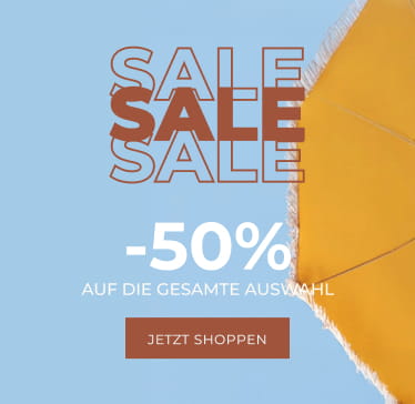 SALE : alles zu -50%