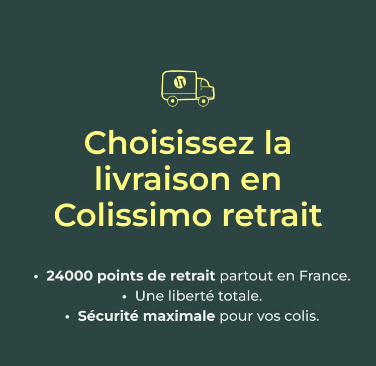 Livraison Colissimo retrait