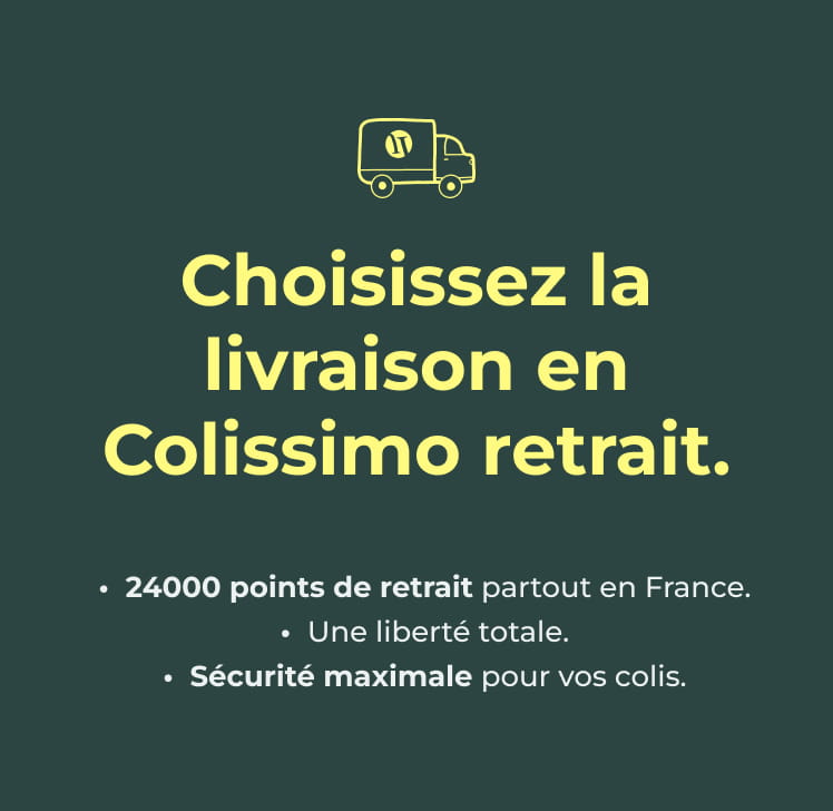 Livraison Colissimo retrait