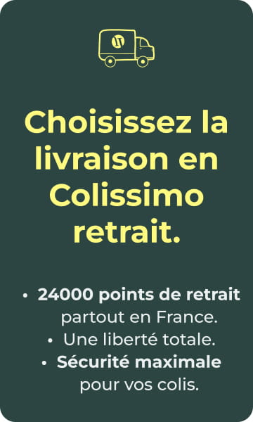 Livraison Colissimo retrait