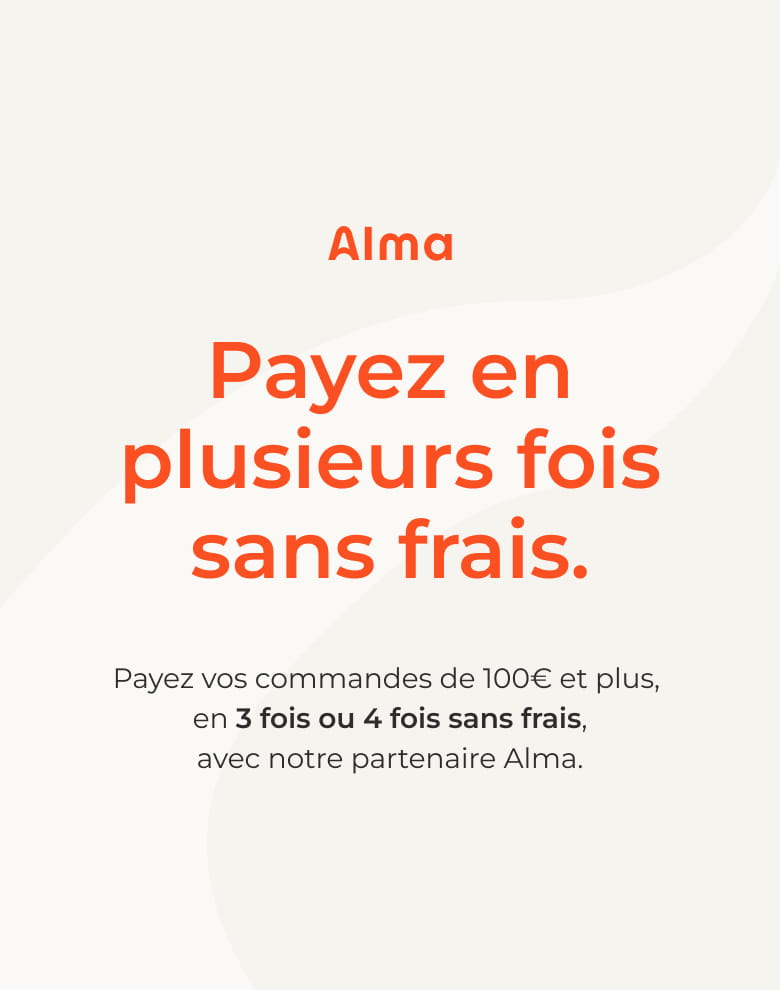 Payez en plusieurs fois sans frais avec Alma