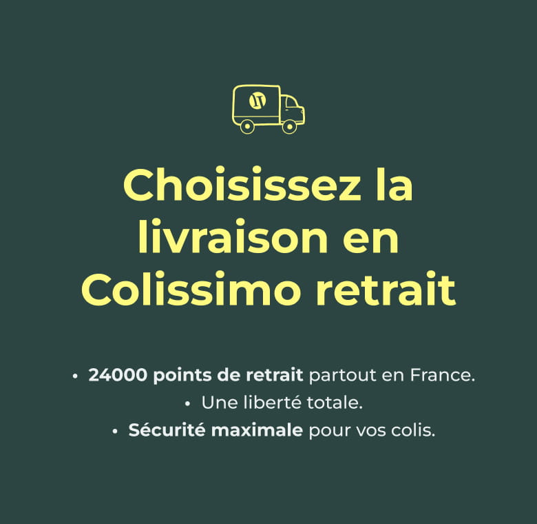 Livraison Colissimo retrait