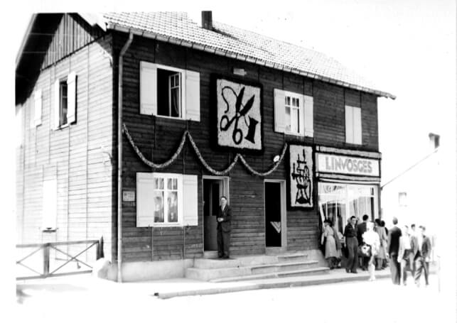 1950 : Constructuib d'un nouveau bâtiment à Gérardmer