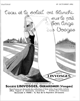 Da viele konkurrierende Firmen den ungeschützten Namen „Le Linge des Vosges“ in ihren eigenen Werbungen kopieren, wird der Unternehmensname Linvosges gewählt.
