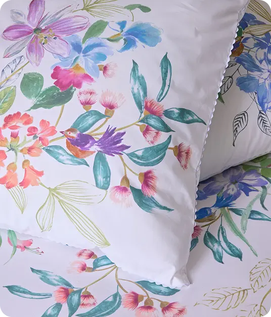 Taie d'oreiller Bouquet en fête - Linvosges