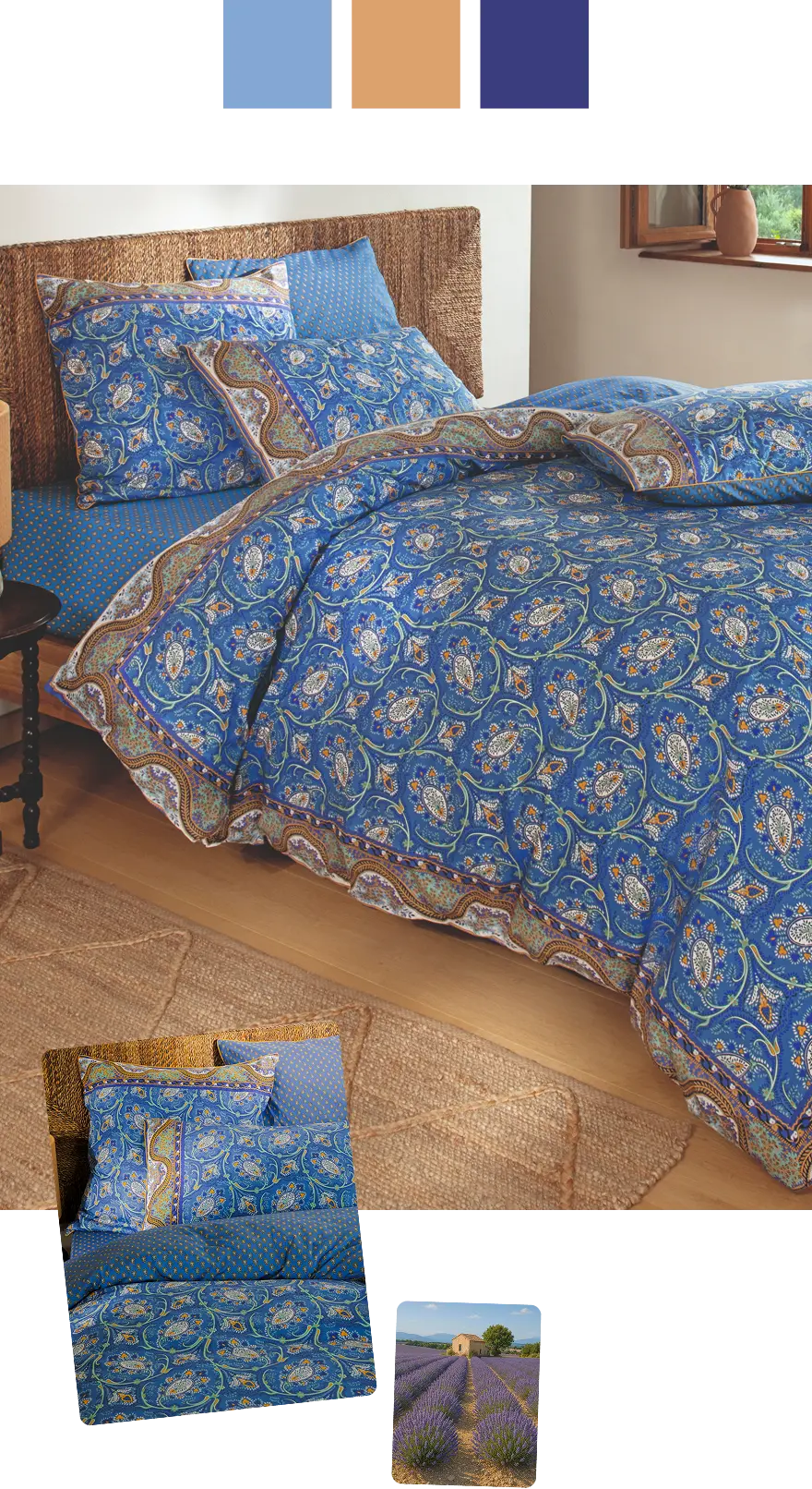 Linge de lit Tarascon - Linvosges