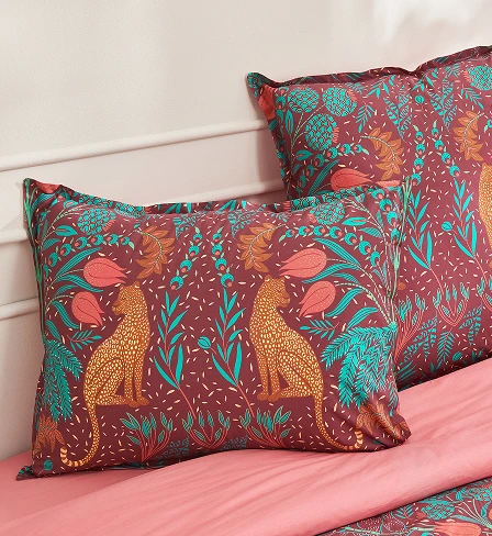 Linge de lit fantaisie Eden sauvage - Linvosges