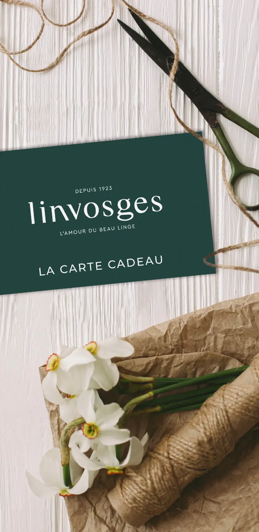 La carte cadeau Linvosges