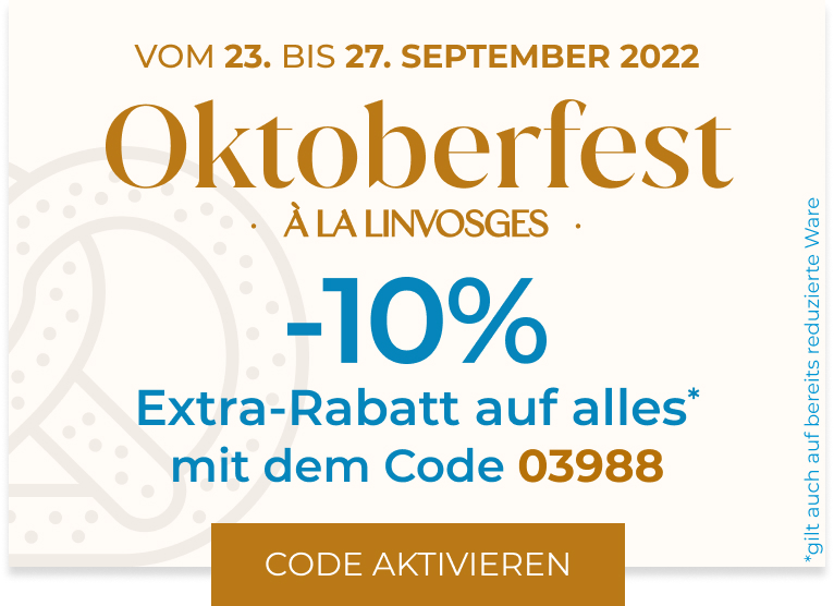 Oktoberfest -10% Extra-Rabatt