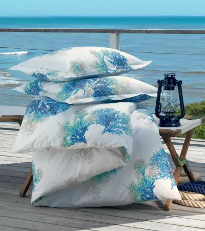 Linvosges : la sélection de linge de maison ambiance bord de mer !