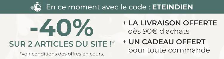 -40% sur 2 articles du site