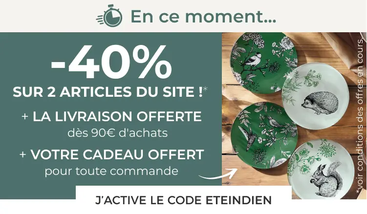 -40% sur 2 articles du site
