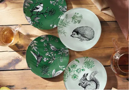 Linvosges : les 4 assiettes offertes ou un cadeau surprise offert pour toute commande !