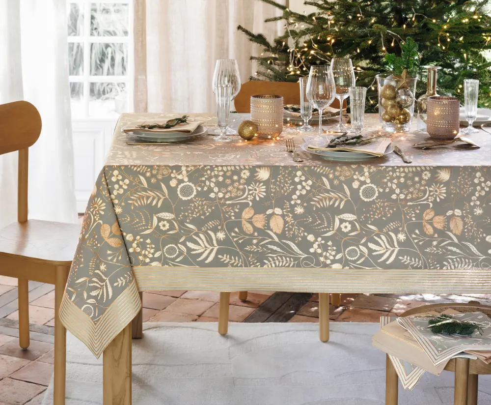 Linge de maison Linvosges : la table de fête