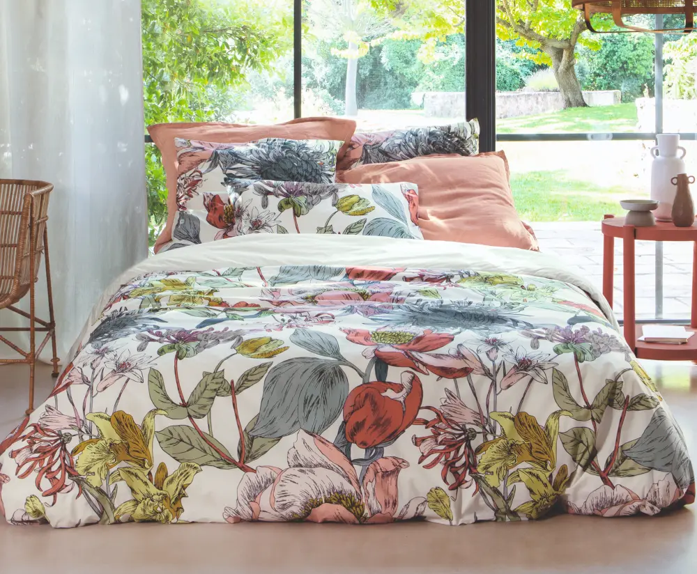 Linge de maison Linvosges : linge de lit, linge de bain, nappe