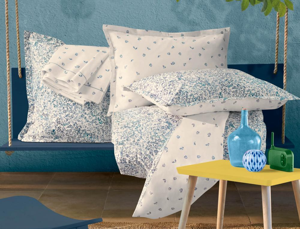 Bettwäsche-Set 2tlg. mit feinen Zweigmotiven Traumland