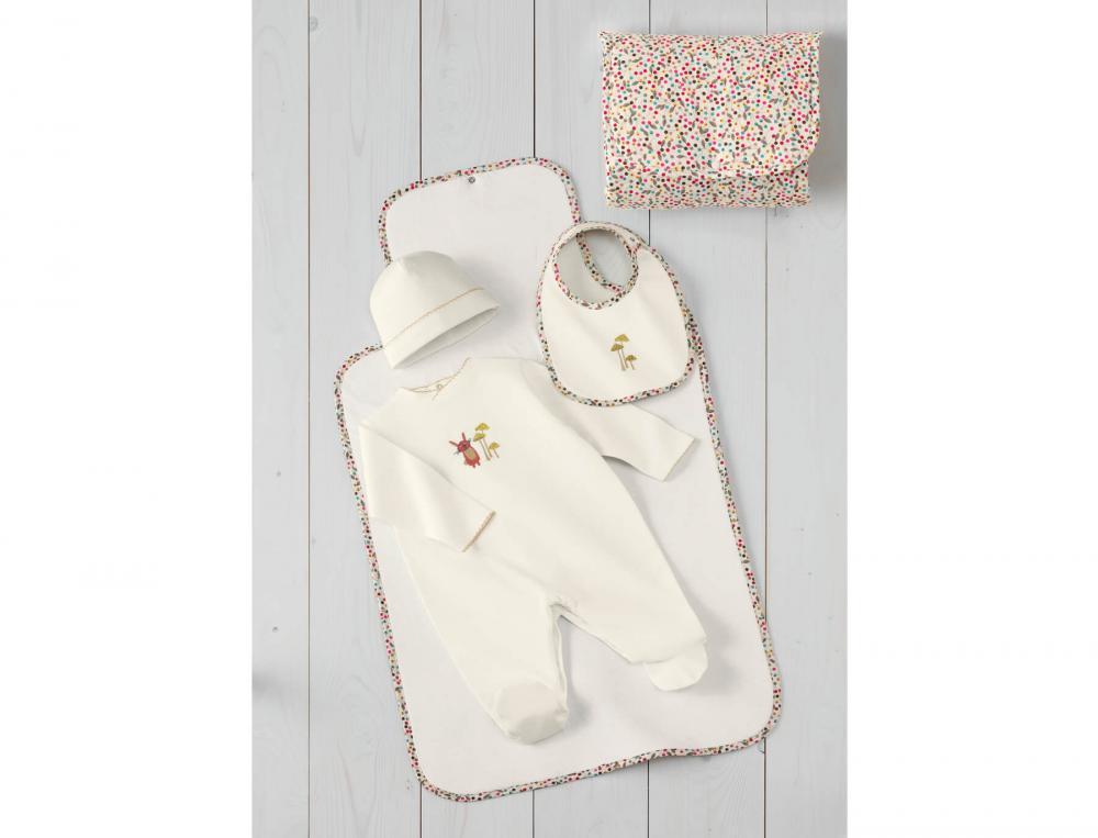 Babykleidung Waldspaziergang Baby-Set Strampler Kurzer Strampler Baumwolle Jersey