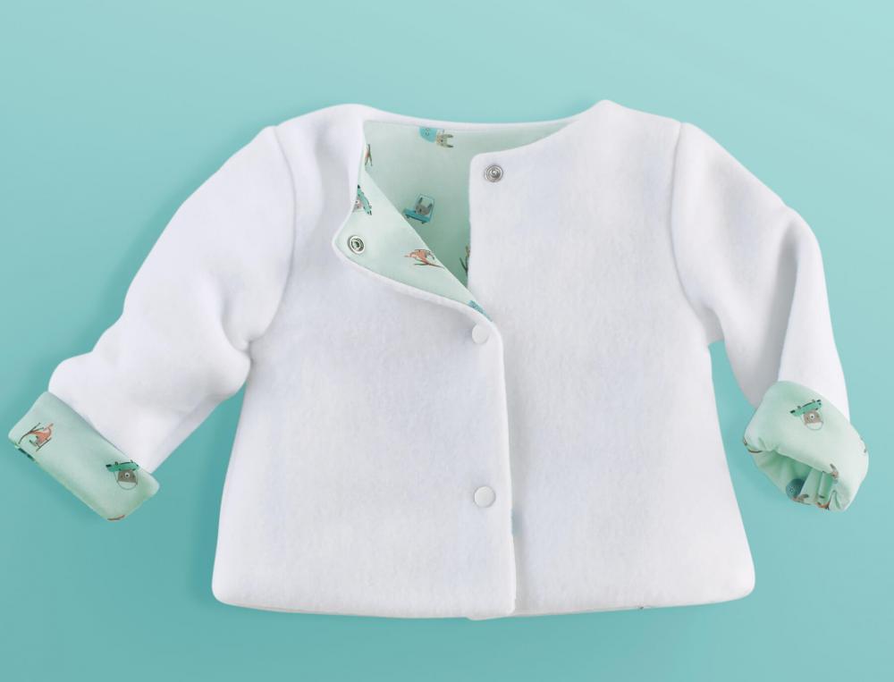 Babys Jacke Auf Reisen Polyester Linvosges