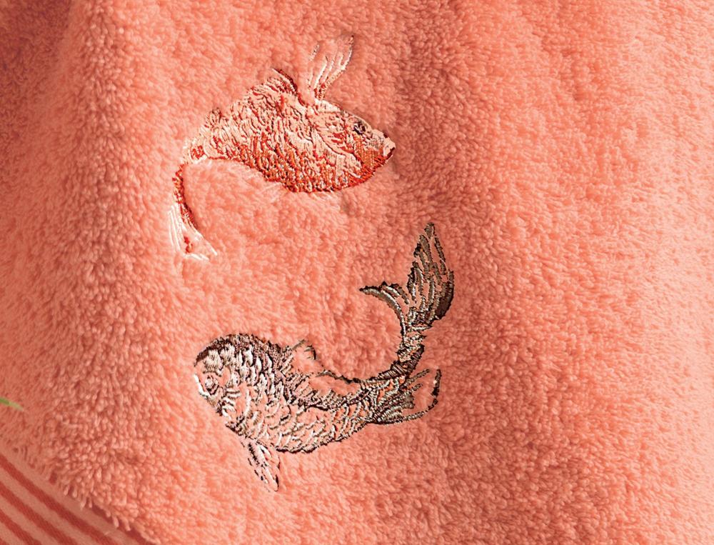 Frotteeware mit Stickerei Japanischer Sommer