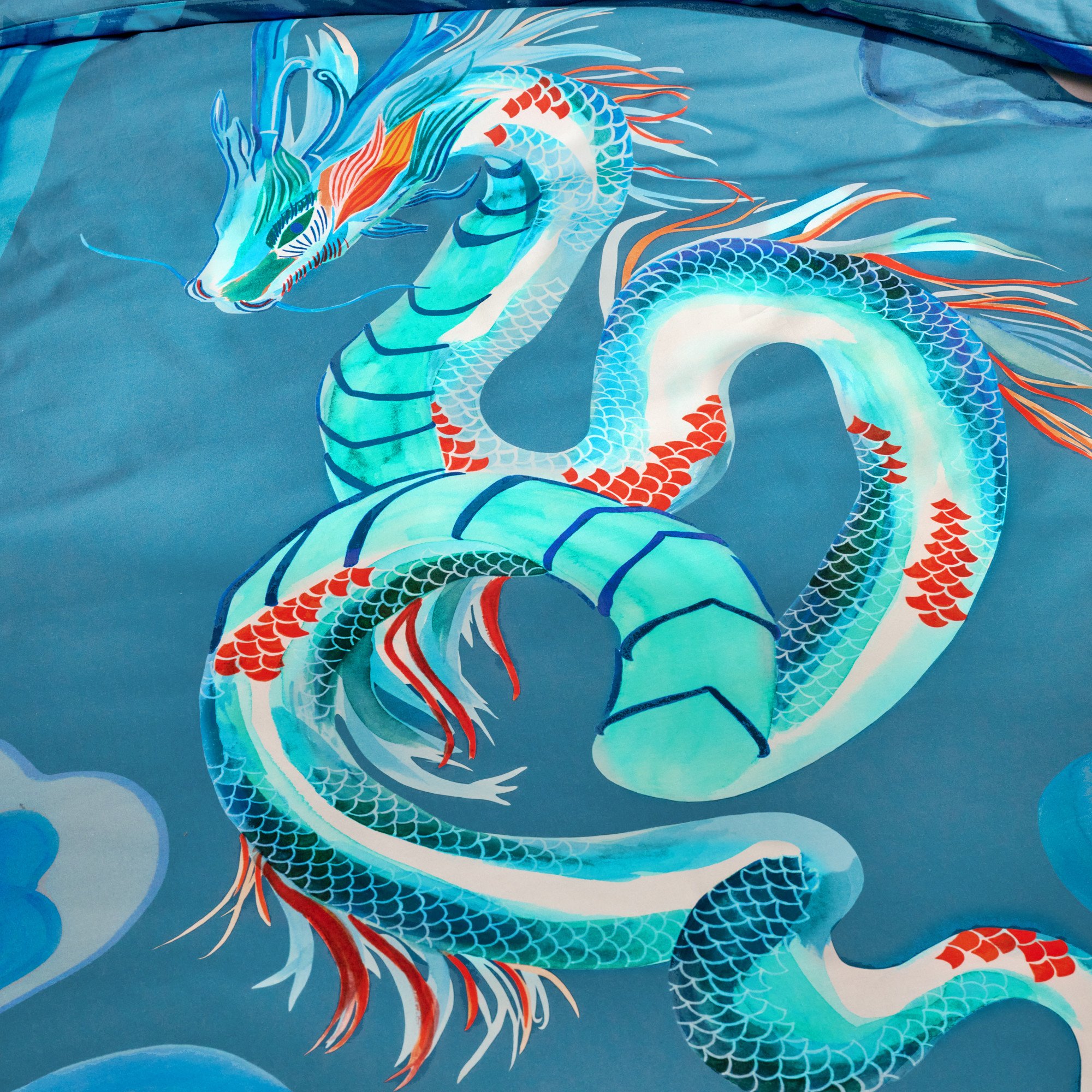 Bettbezug Schlummerdrache 100% Baumwolle