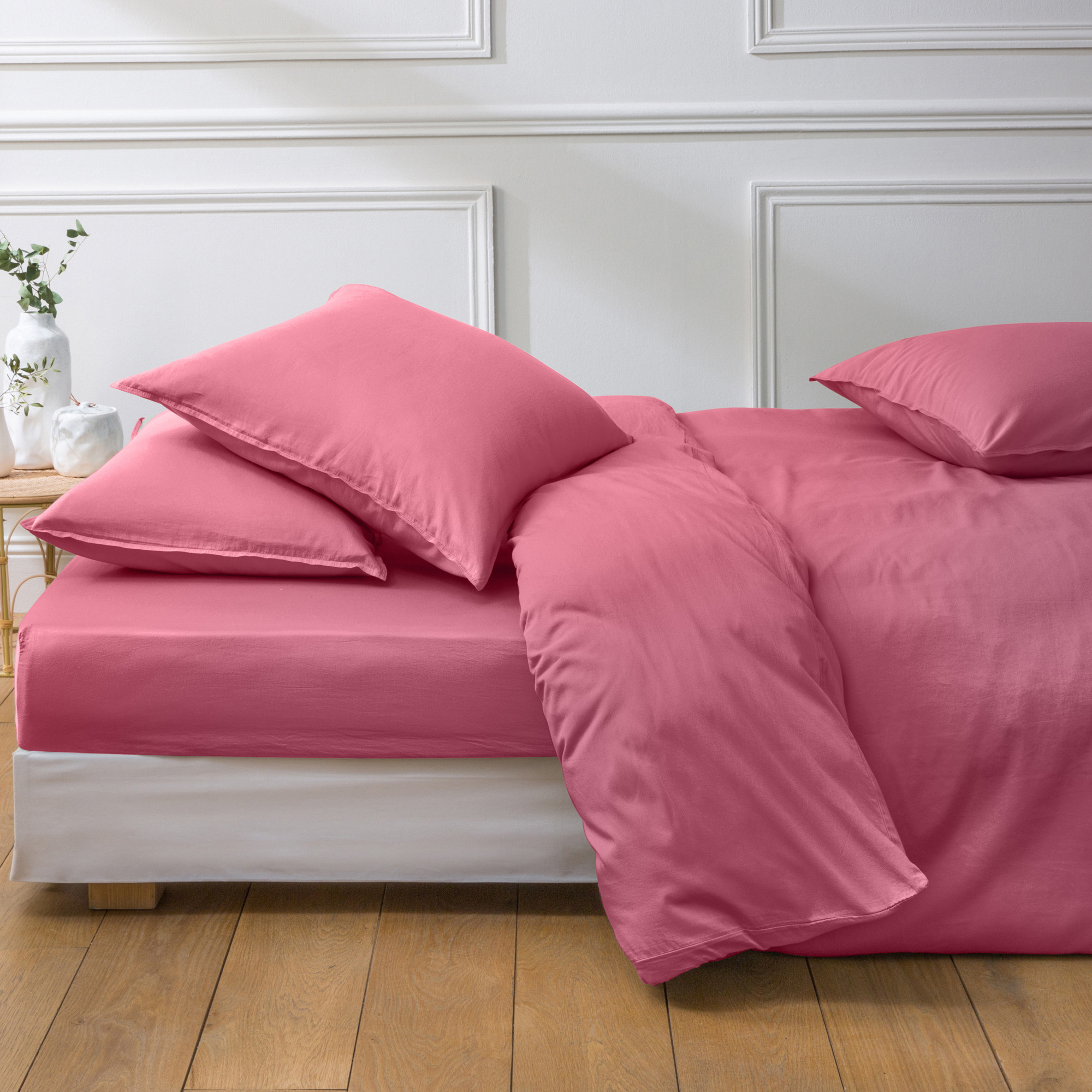 Bettbezug Gewaschener Satin