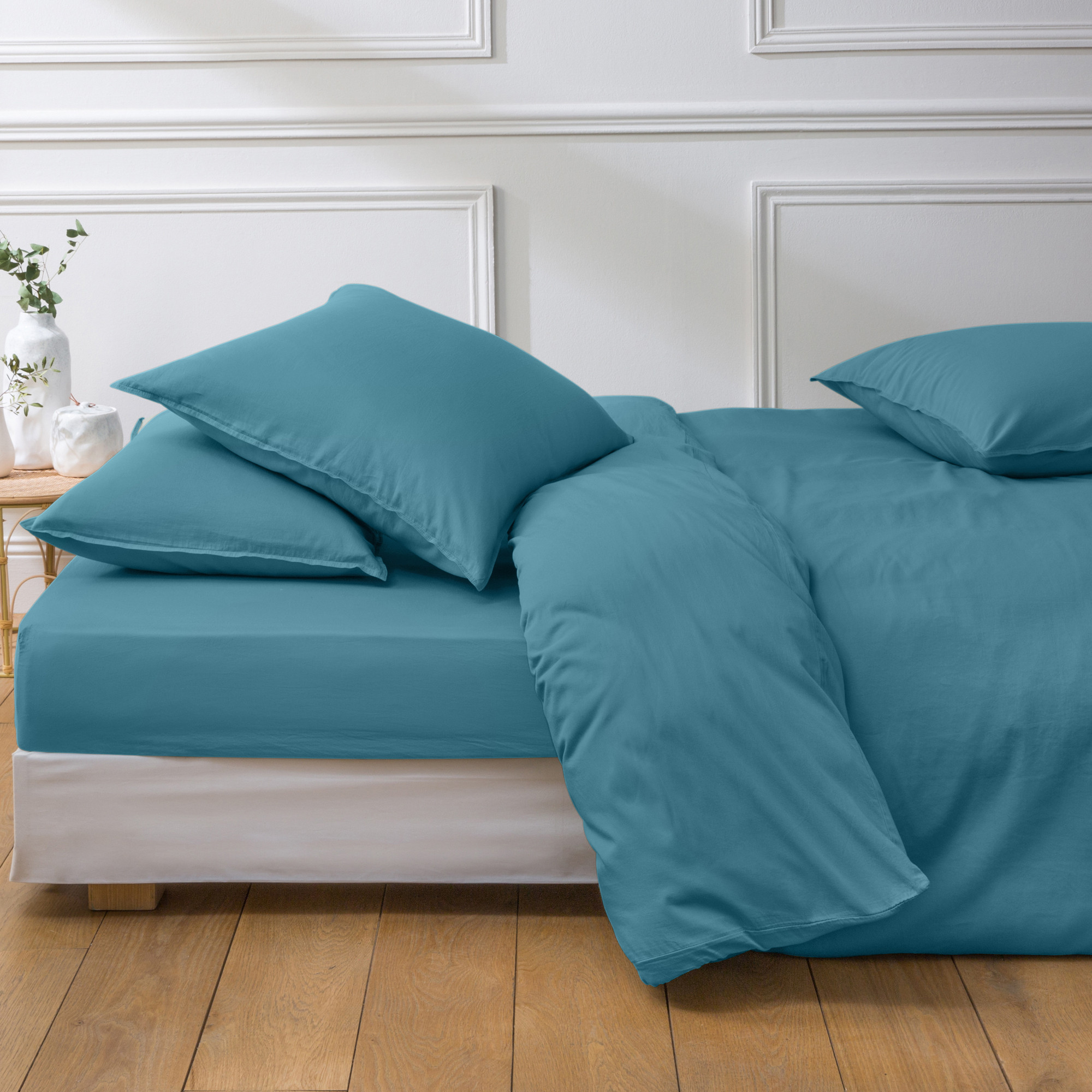Bettbezug Gewaschener Satin