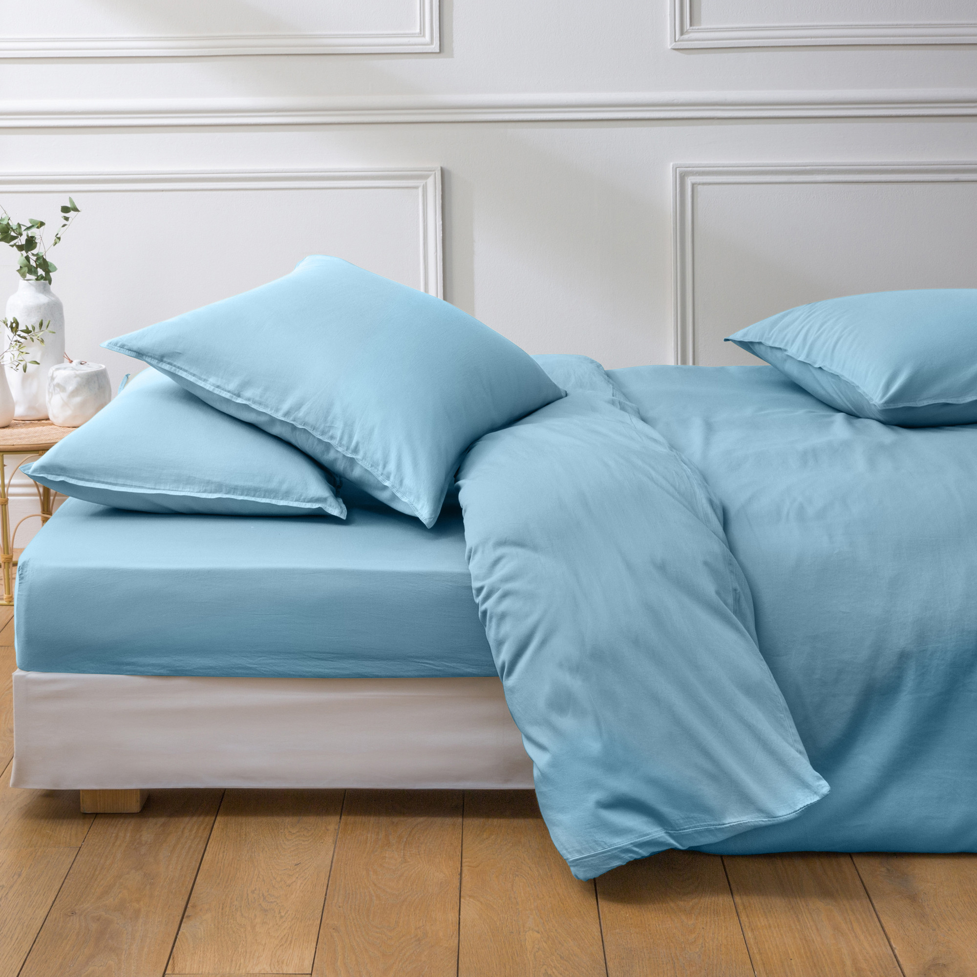 Bettbezug Gewaschener Satin