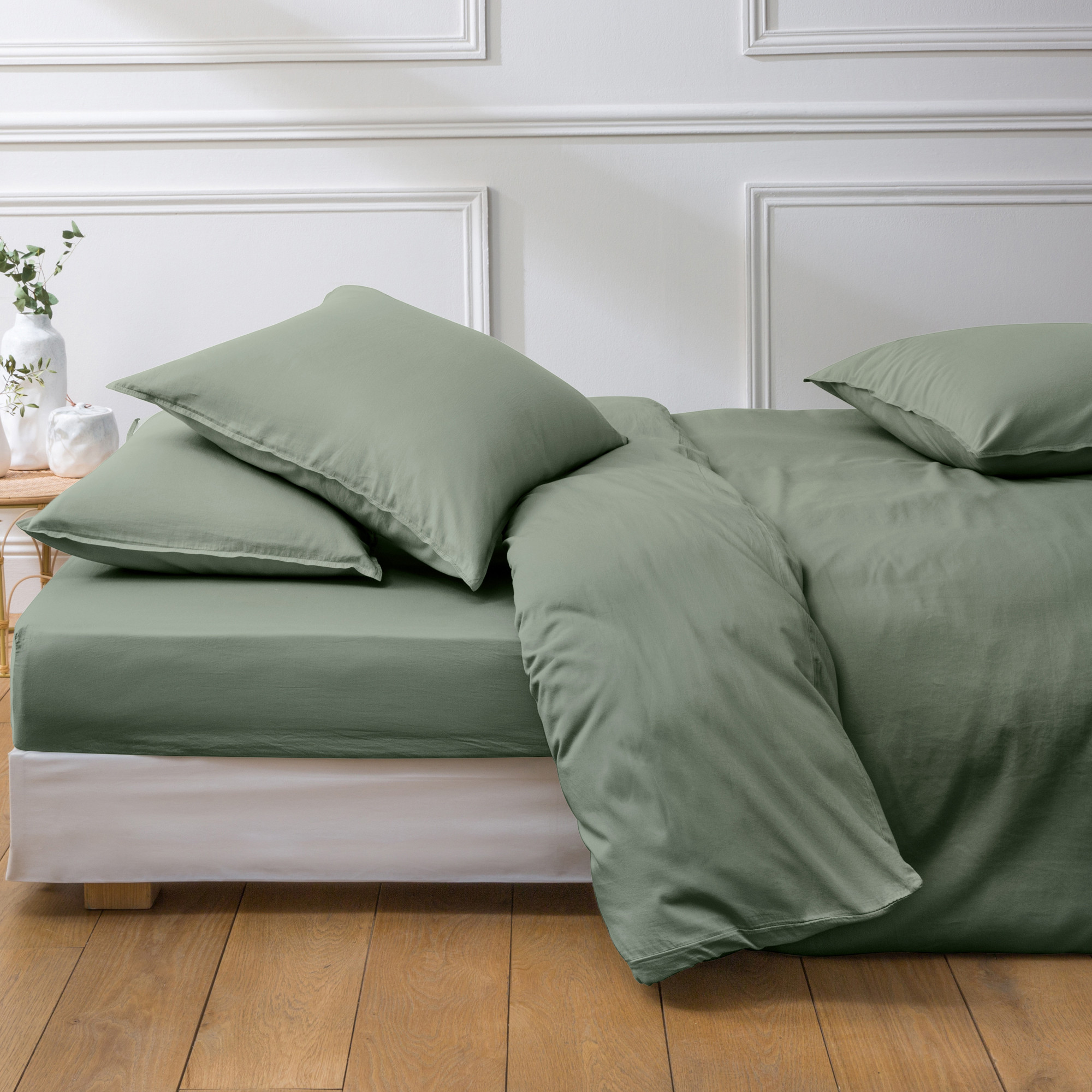 Bettbezug Gewaschener Satin