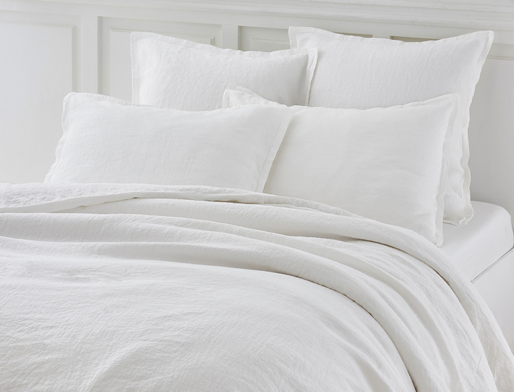 Bettwasche Einfarbig Leinen Linvosges