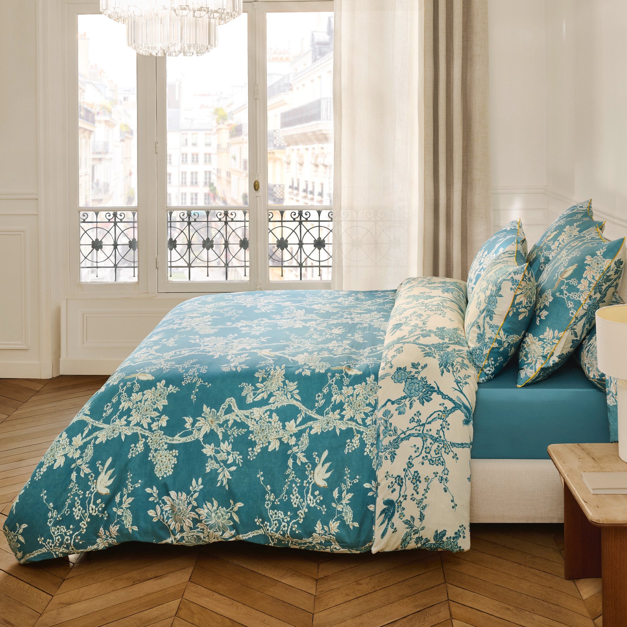  Bettwäsche-Set 3tlg Kaiserlicher Schlummer  100% Baumwollsatin