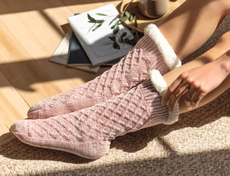 Chaussons chaussettes Terres de douceur Linvosges