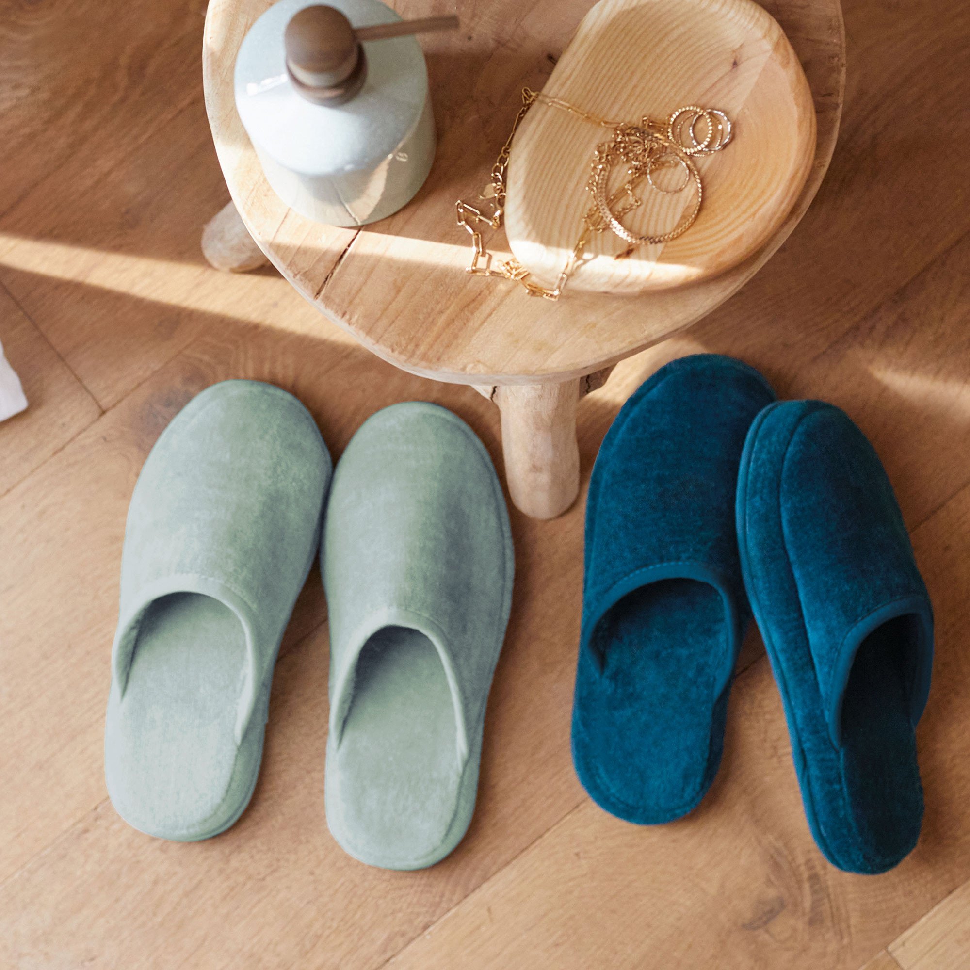 Chaussons de bain Velouté