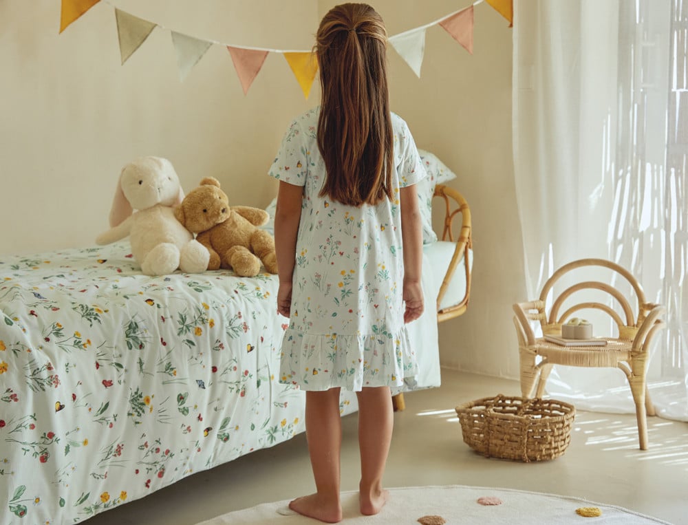 Chemise de nuit enfant Ronde bucolique