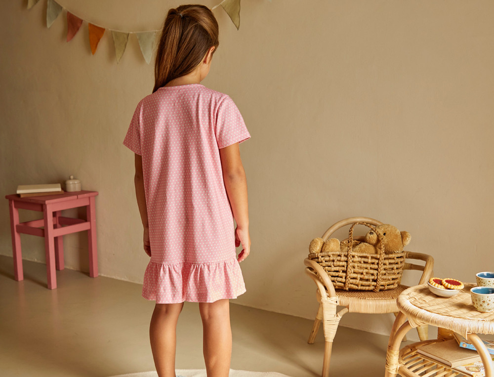 Chemise de nuit enfant Ronde bucolique