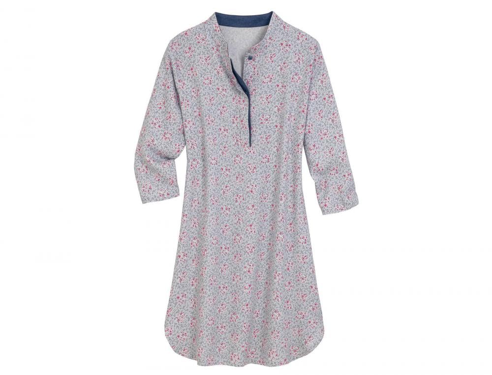 Chemise de nuit fleurie Les Gets