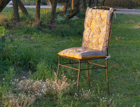 Coussin pour fauteuil ou chaise  de jardin Planteur