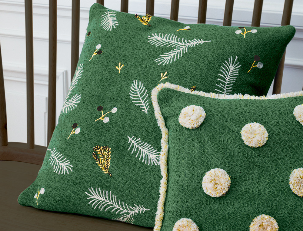 coussin de noël