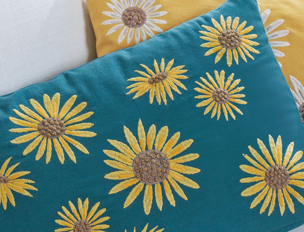 Coussin Vers le soleil