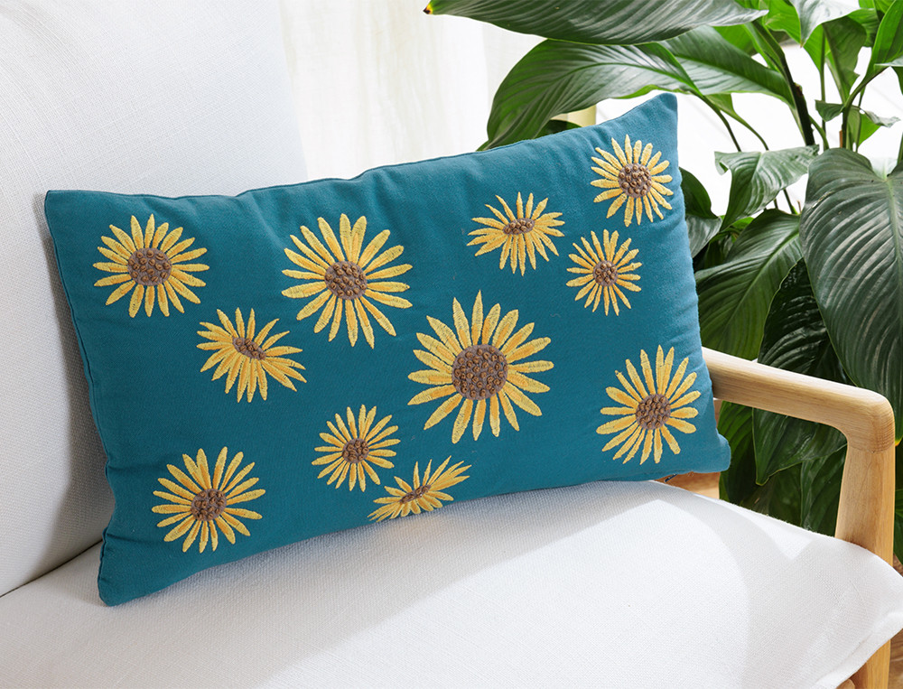 Coussin Vers le soleil