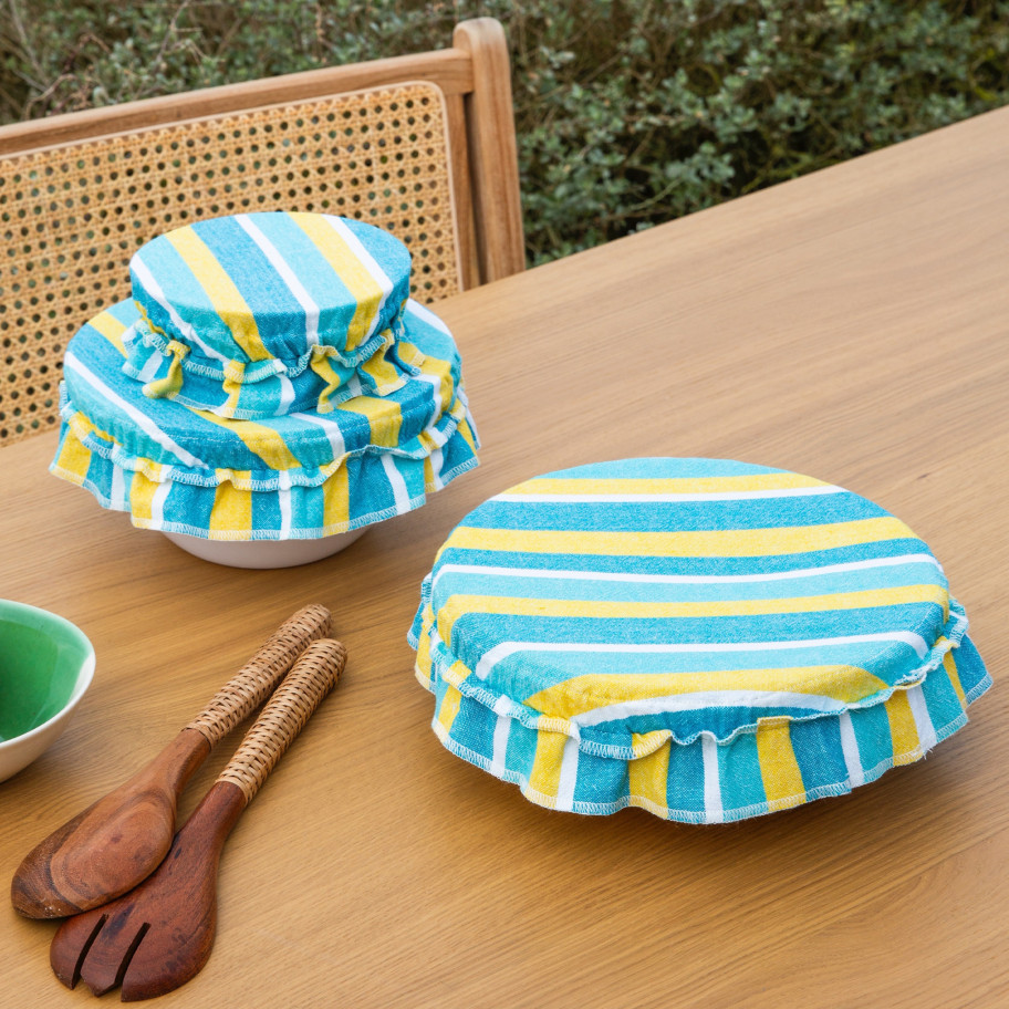 Lot de 3 couvre-plats Chant de l'eau