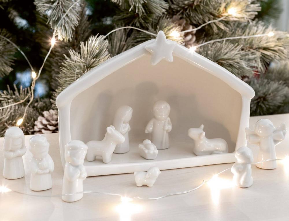 Crèche en porcelaine Linvosges