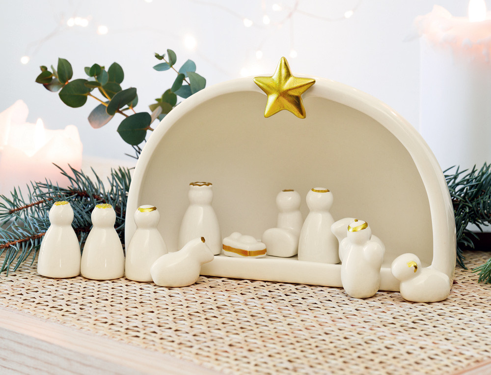 Crèche Joyeux Noël - Linvosges